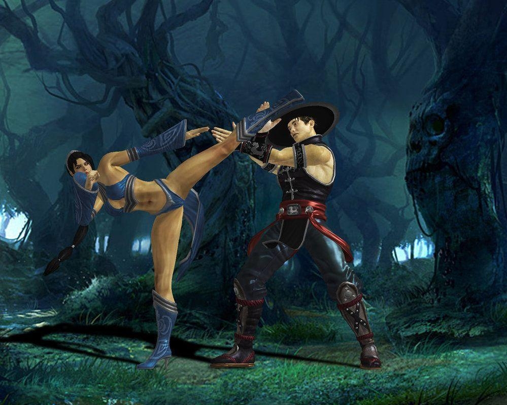 1000x800 Kitana vs. Kung Lao, Desktop