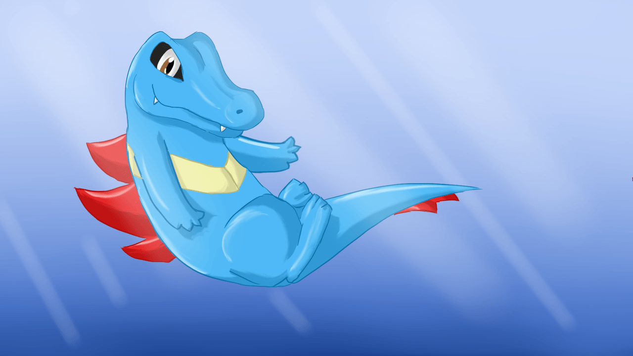 1280x720 Totodile wallpaper, Desktop