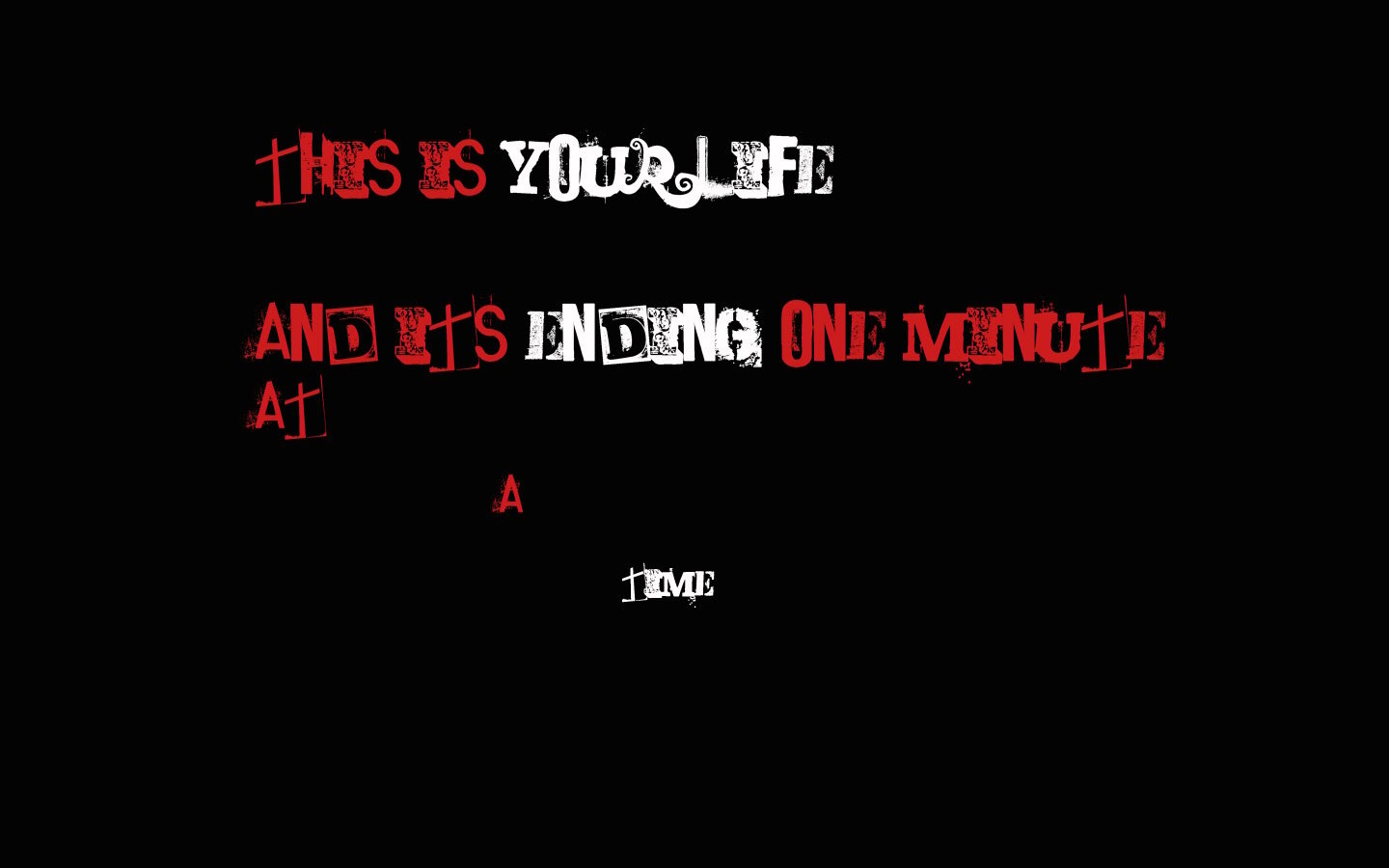 1440x900 dark, Horror, Time, Red, Quote Wallpaper HD / Desktop and Mobile Background, Desktop