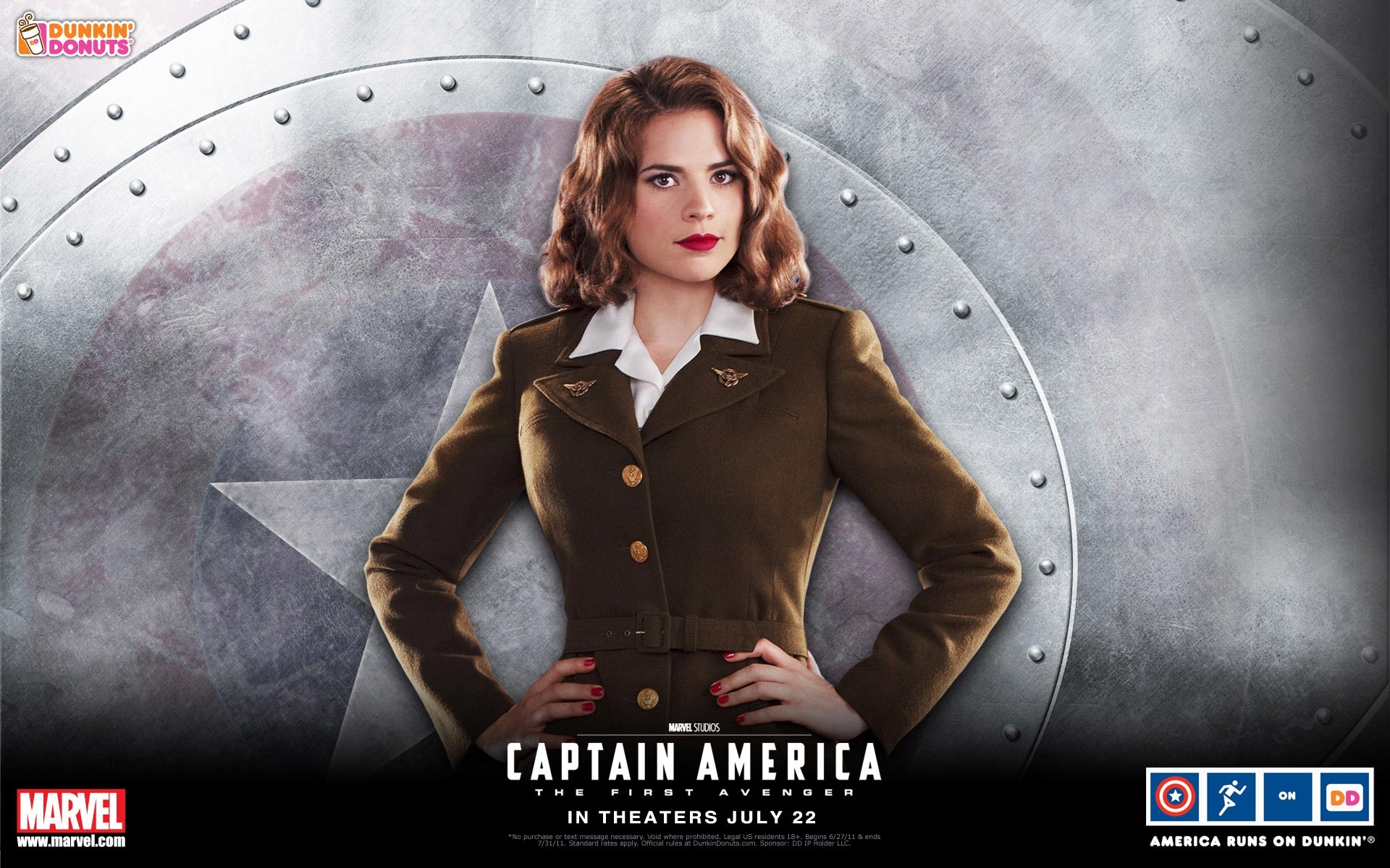 1920x1200 Captain America Peggy Carter Real Name, Desktop