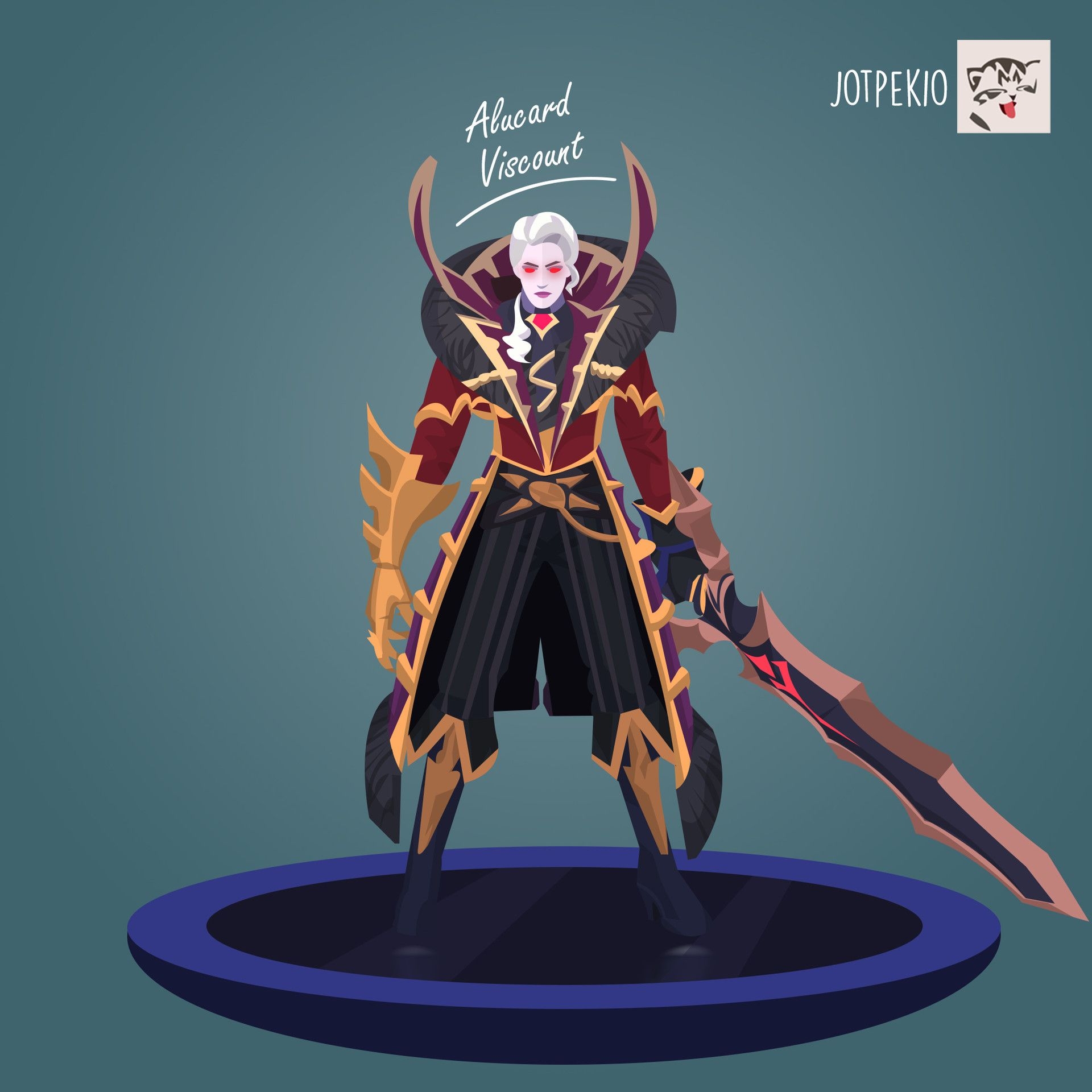 1920x1920 Skin Alucard Viscount, xFanz Design, Phone