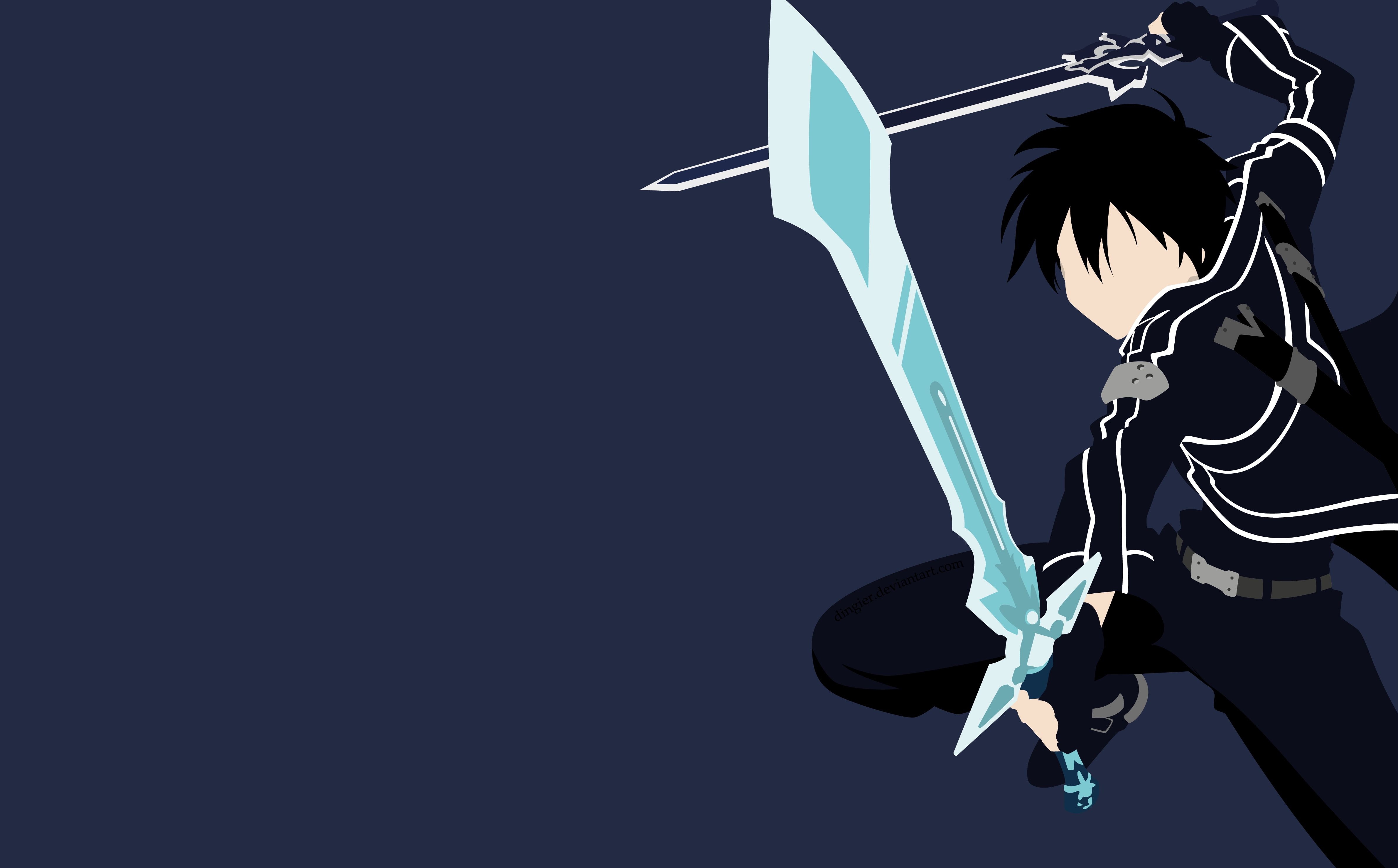 4770x2960 Sword Art Online Kazuto Kirigaya Kirito (Sword Art Online) K, Desktop