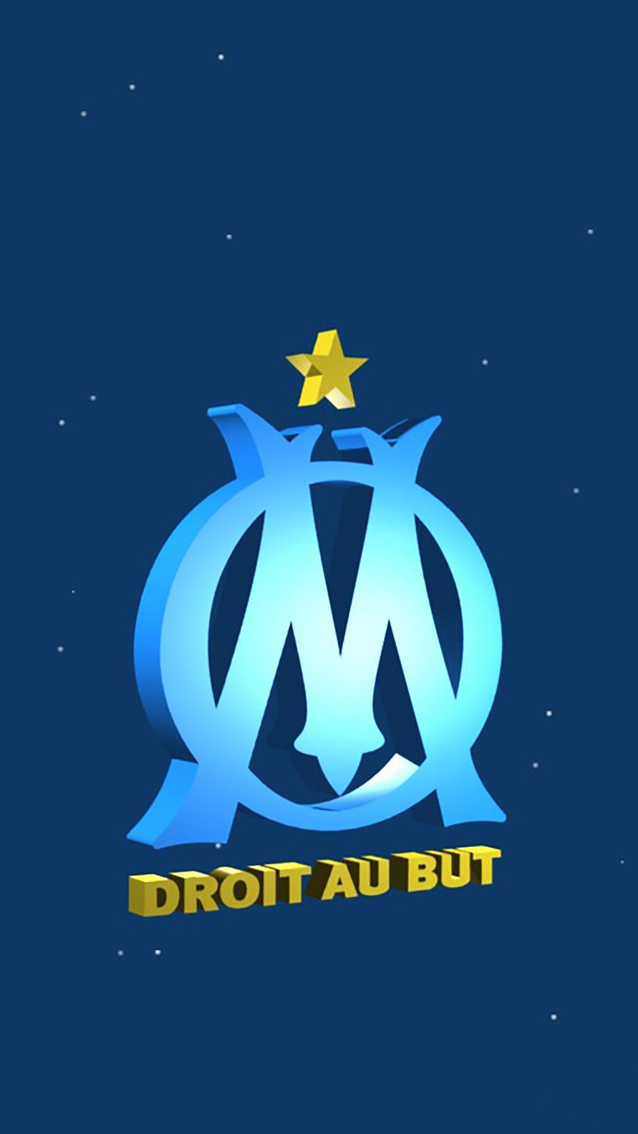 1250x2210 Olympique de Marseille, Logo 3 Wallpaper for iPhone X, 6, Phone