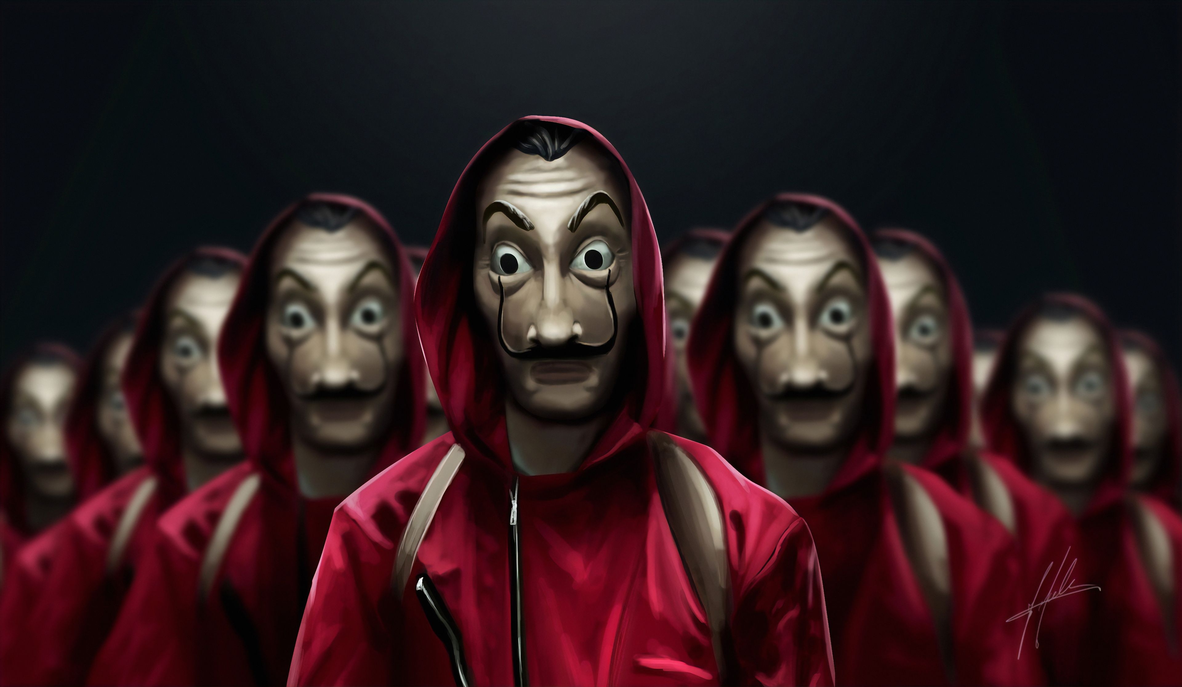 3840x2240 4k Money Heist Netflix 2048x1152 Resolution HD 4k, Desktop