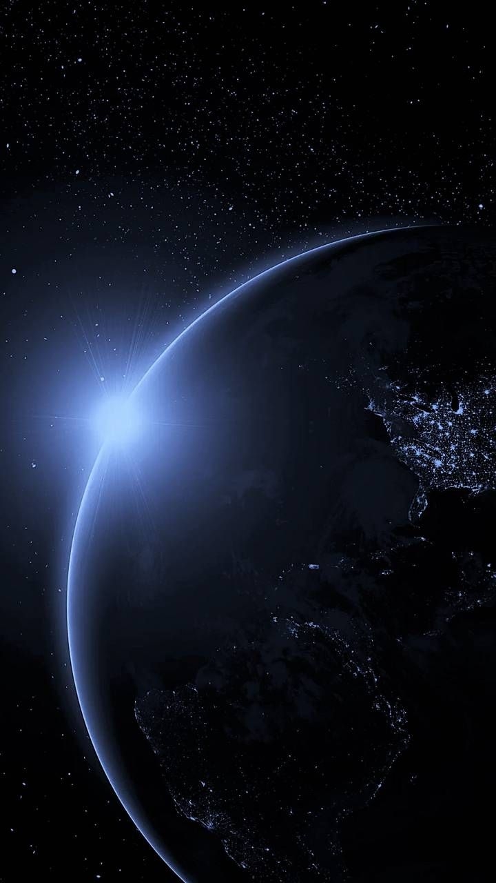 720x1280 Blue planet. Wallpaper earth, Planets wallpaper, Wallpaper space, Phone