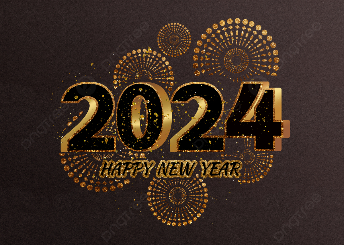 1200x860 2024 Black Gold Fireworks Bloom New Years Eve Festival Background, Two Thousand And Twenty Four, New Year, Holiday Background Image And Wallpaper for Free Download, Desktop