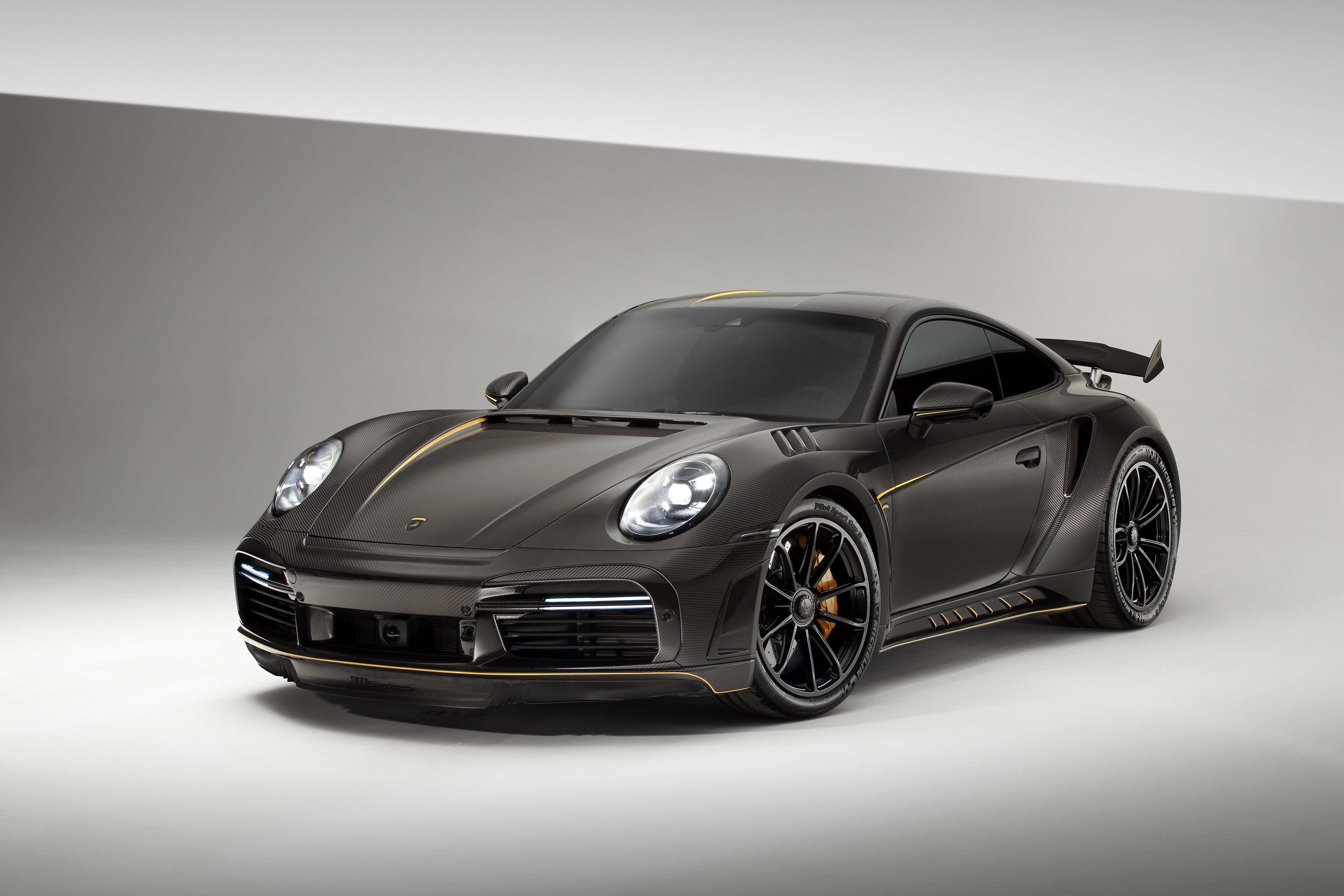 5620x3750 TopCar Porsche 911 Turbo S Stinger GTR Carbon Edition Wallpaper 4K, 5K, Cars, Desktop