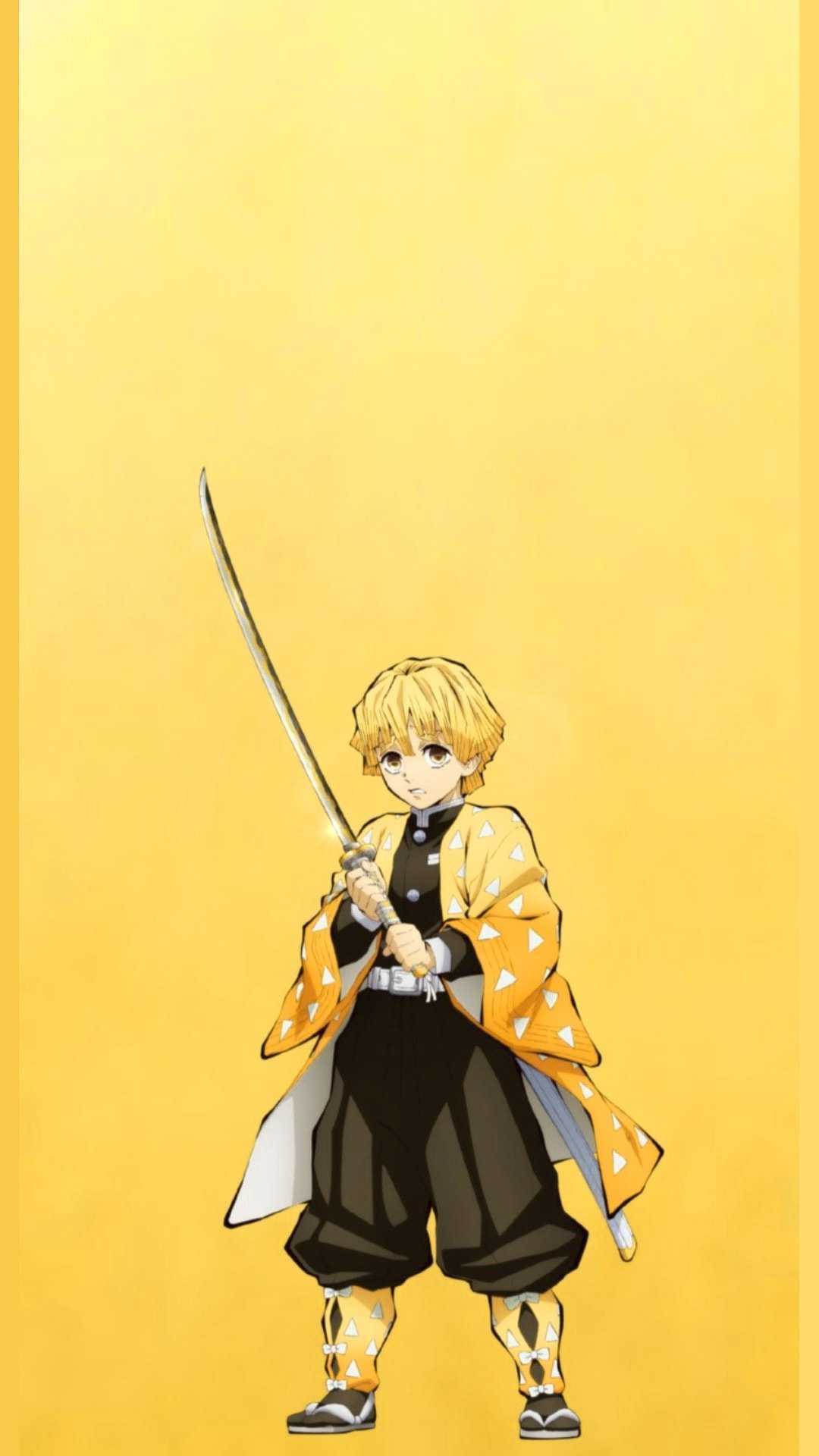 1080x1920 Zenitsu Wallpaper Yellow, Zenitsu Wallpaper HD Kolpaper Awesome Free HD Wallpaper HD wallpaper for free on, Phone