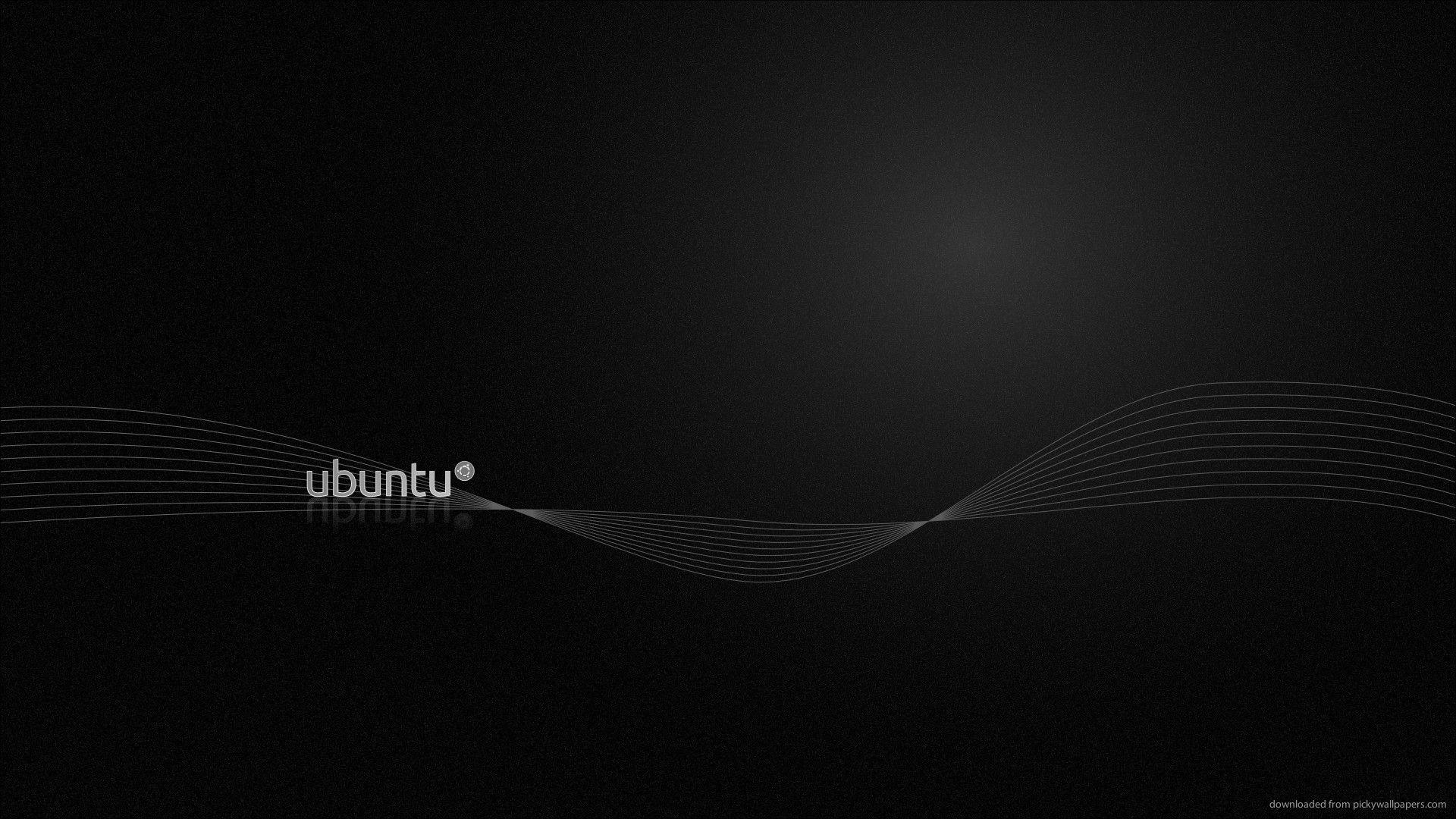 1920x1080 Ubuntu Black Wallpaper For PSP, Desktop