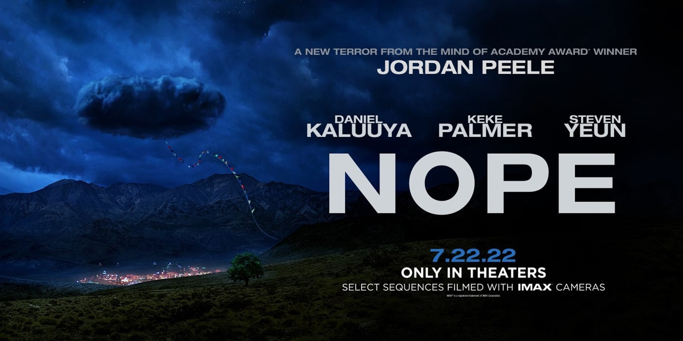 1400x700 Check Out The New Poster For Jordan Peele's New Nightmare “Nope”Check Out The New Poster For Jordan Peele's New Nightmare “Nope” Film Critic, Dual Screen