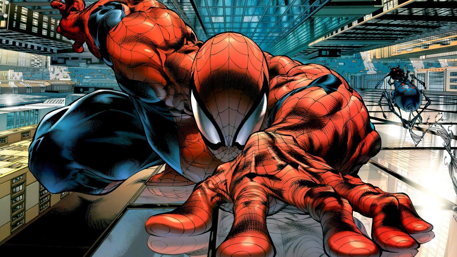 1920x1080 Spider Man New York City Marvel Comics Wallpaper, Desktop