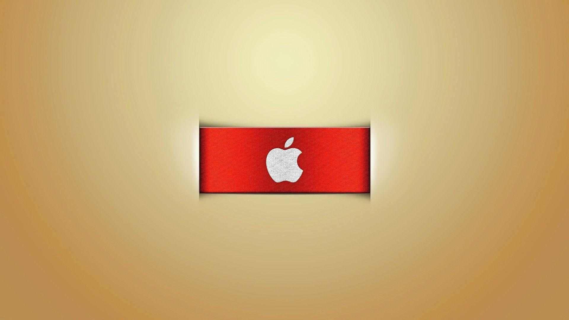 1920x1080 Wallpaper For > Red Apple Logo Wallpaper, Desktop