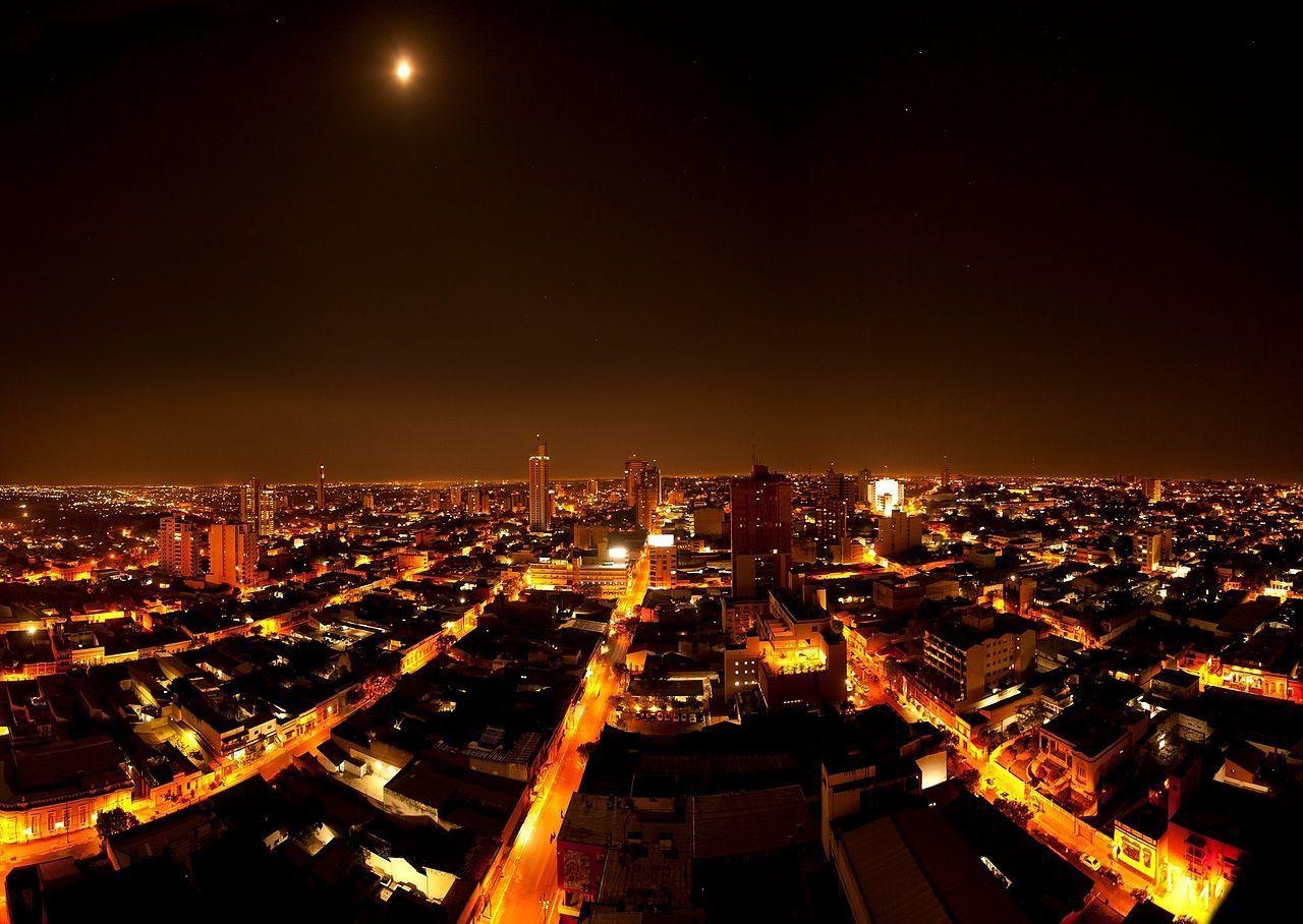 1280x910 Asunción at nightón City Picture, Desktop