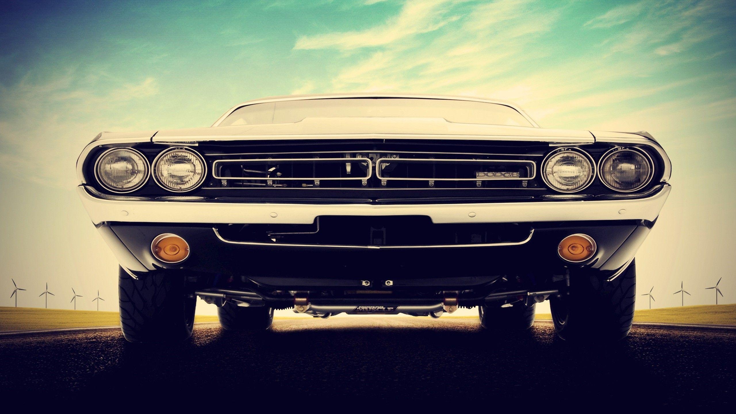 2560x1440 car dodge dodge challenger muscle cars wallpaper and background, Desktop