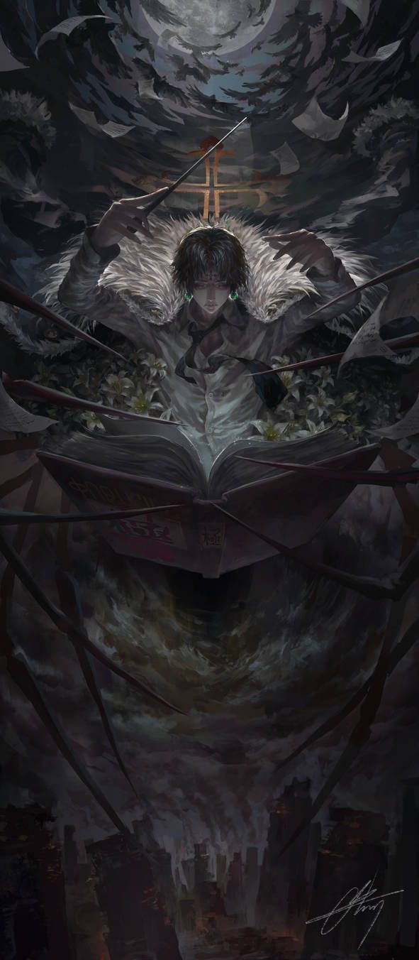 600x1360 Requiem Lucilfer By C HaoArt. Hunter, Phone