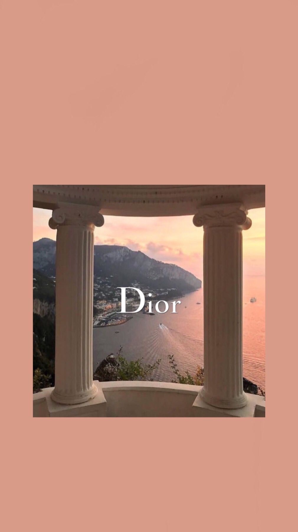 1010x1800 Greece Dior Wallpaper. 배경화면, 사진, 샤넬 배경화면, Phone