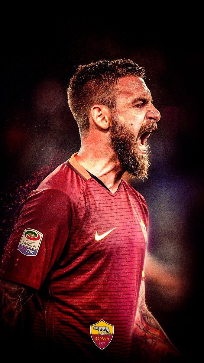 680x1200 Daniele De Rossi Wallpaper HD, Phone