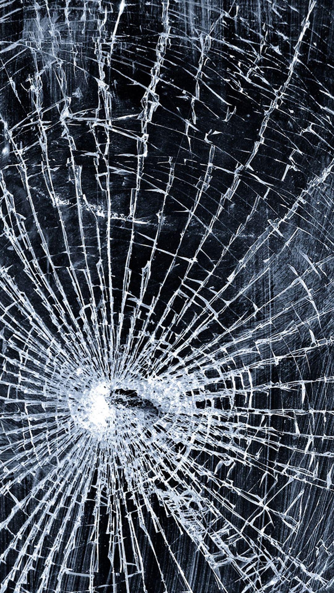 1080x1920 Cracked Screen Wallpaper HD. Broken glass wallpaper, Broken, Phone