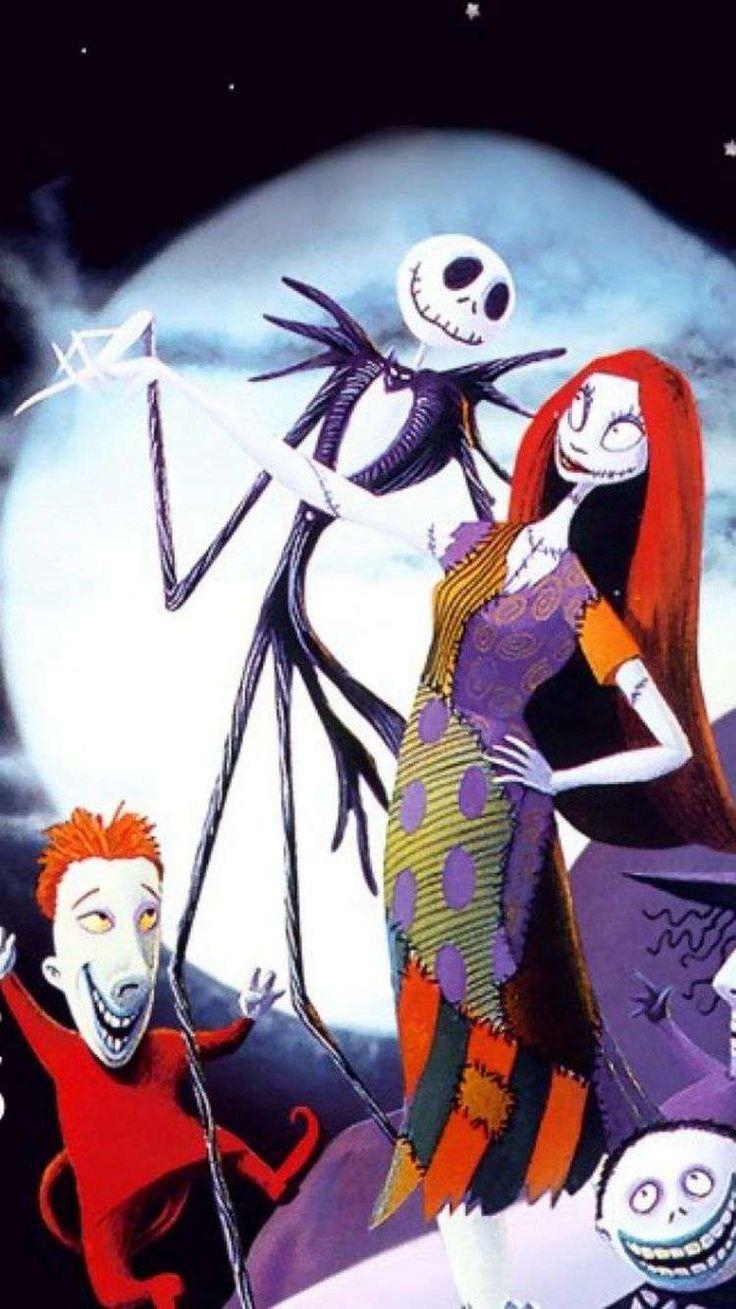 740x1310 Best image about Jack and Sally wallpaper, Phone