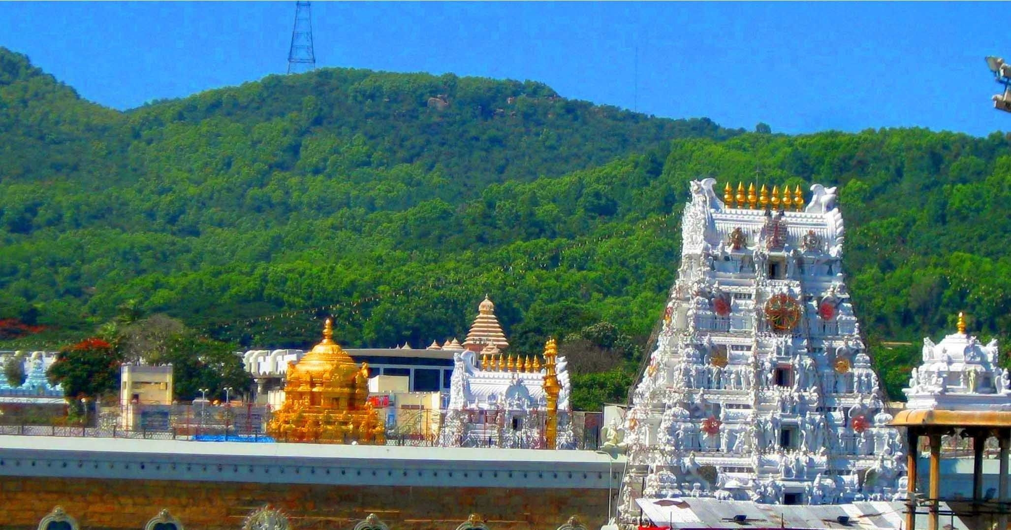 2060x1080 Tirumal Tirupati Balaji Temple Wallpaper for Desktop, Desktop