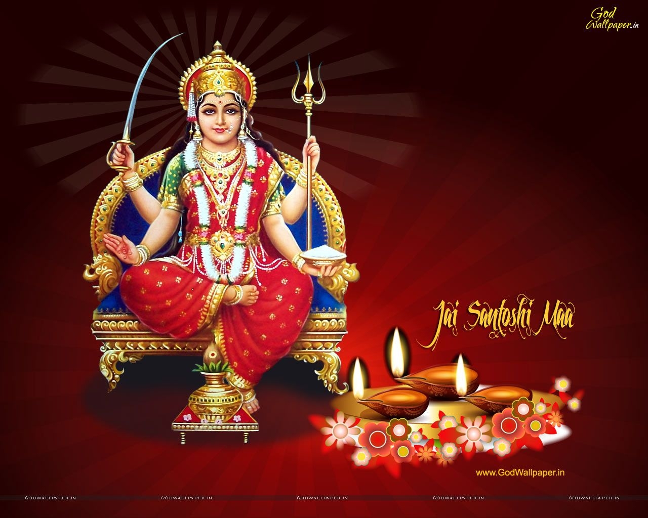 1280x1030 Santoshi Maa Wallpaper for Desktop Download, Desktop