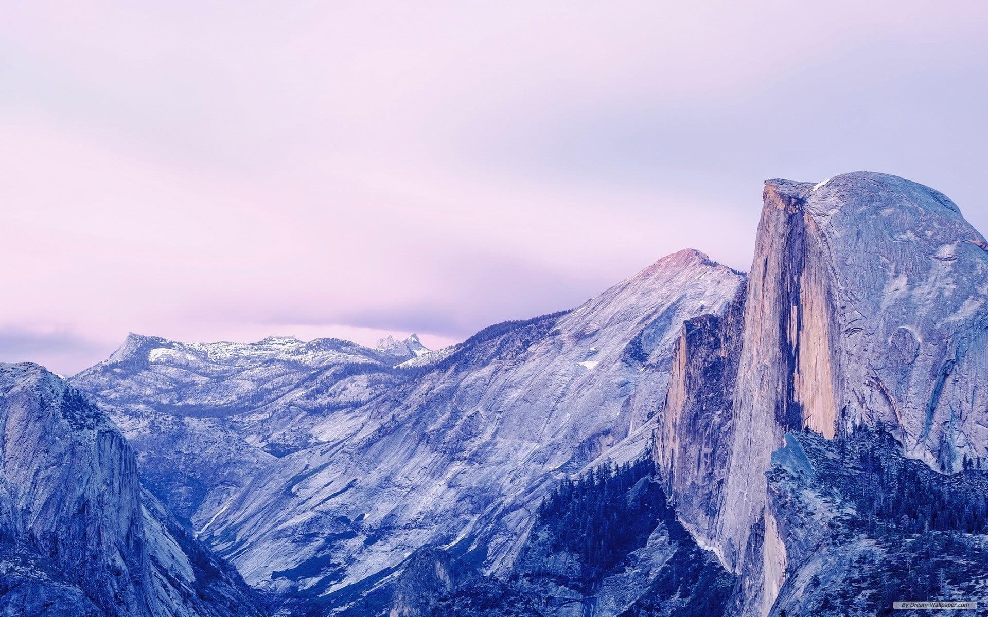 1920x1200 Half Dome Yosemite National Park, California, mountains HD wallpaper, Desktop