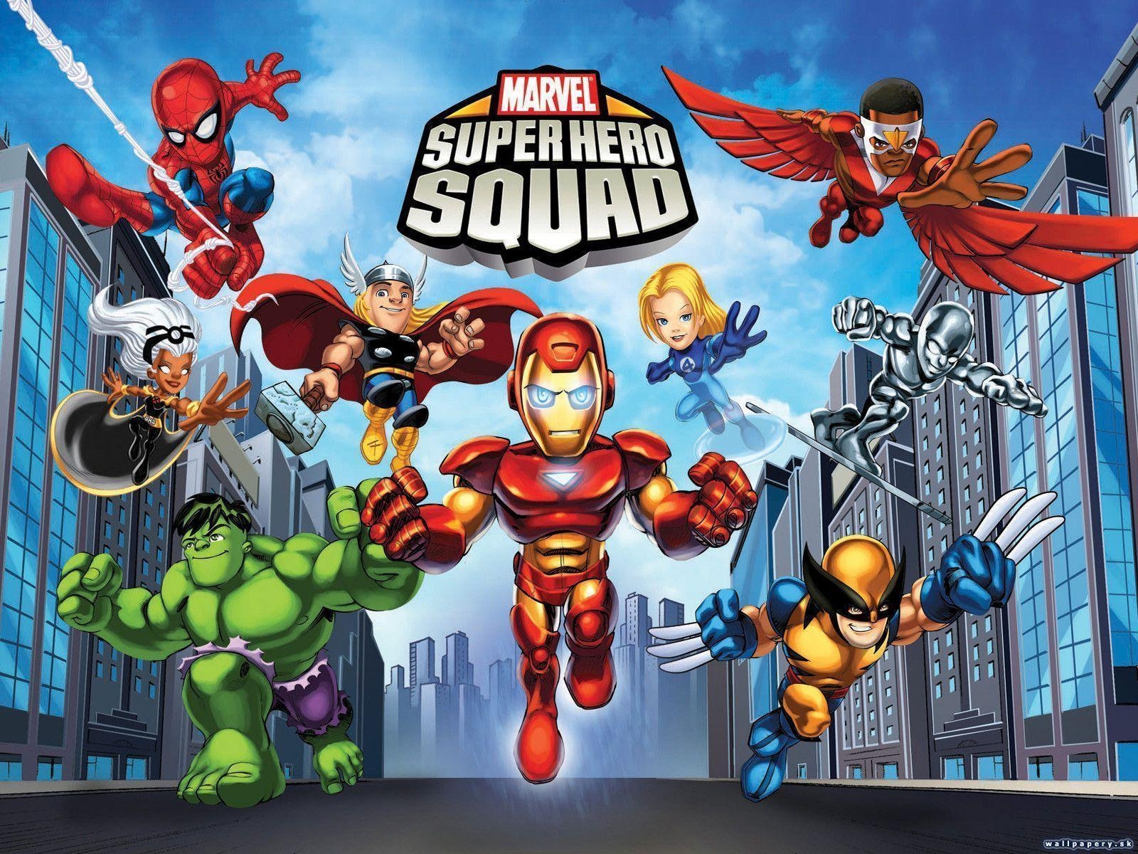 1600x1200 Marvel Super Hero Squad, Desktop