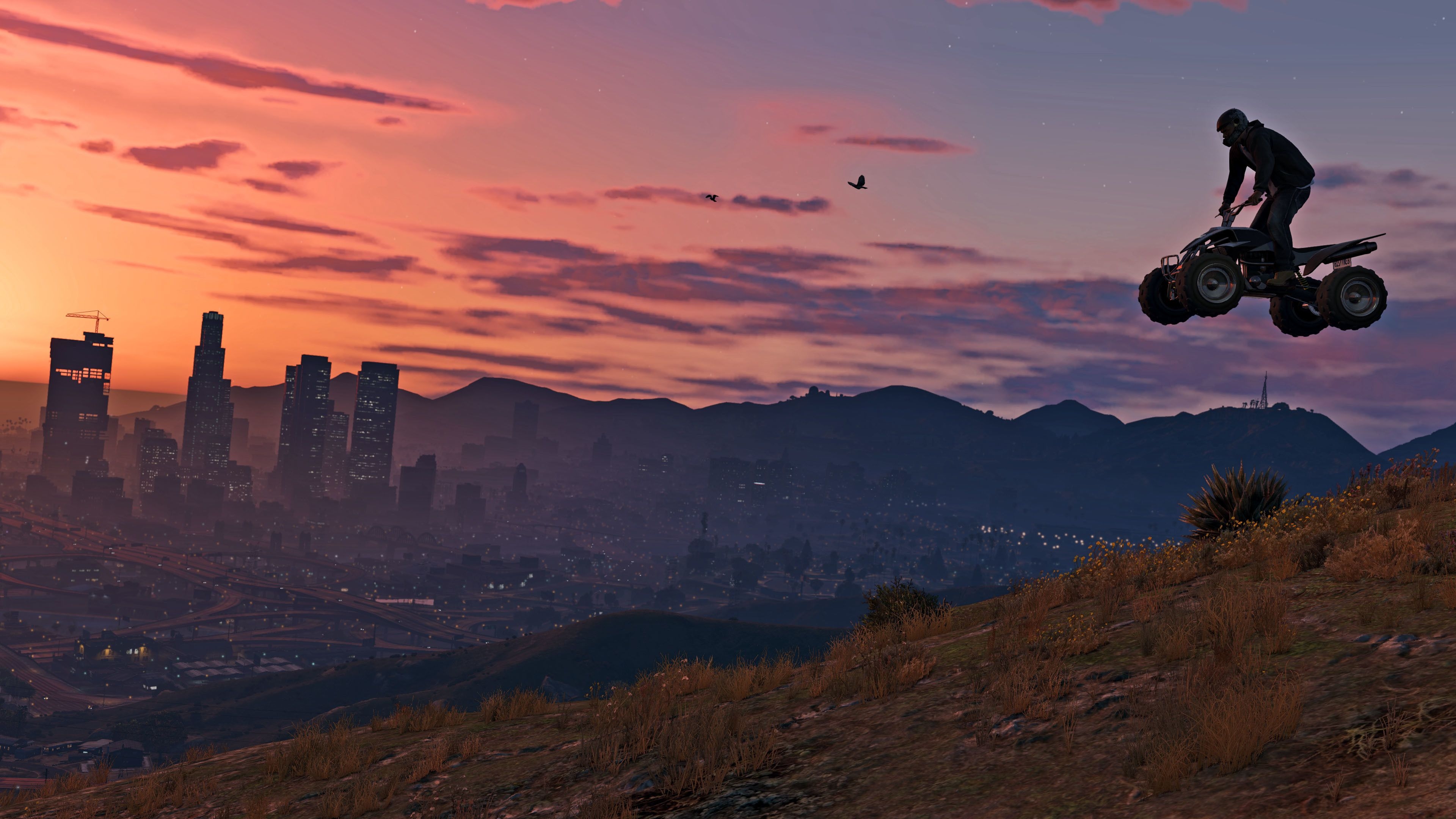 3840x2160 GTA V 4K, Desktop