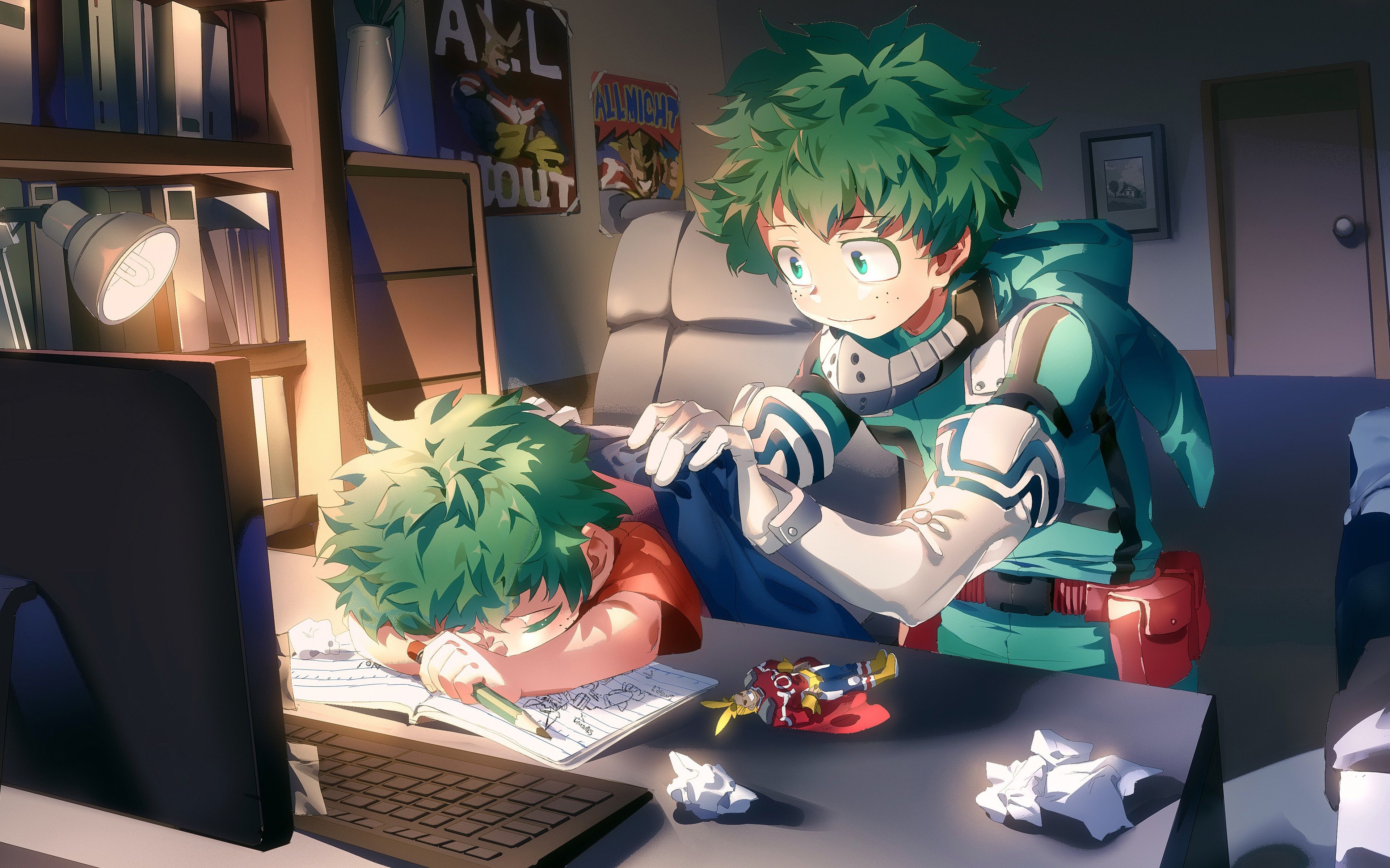 3840x2400 Kid Deku Wallpaper, Desktop