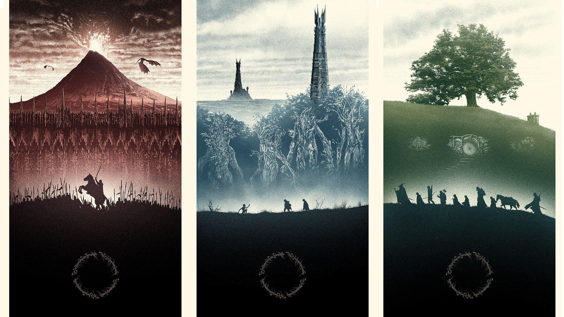 1920x1080 The Lord Of The Rings, The Shire, Bag End, Isengard, Mordor, Desktop