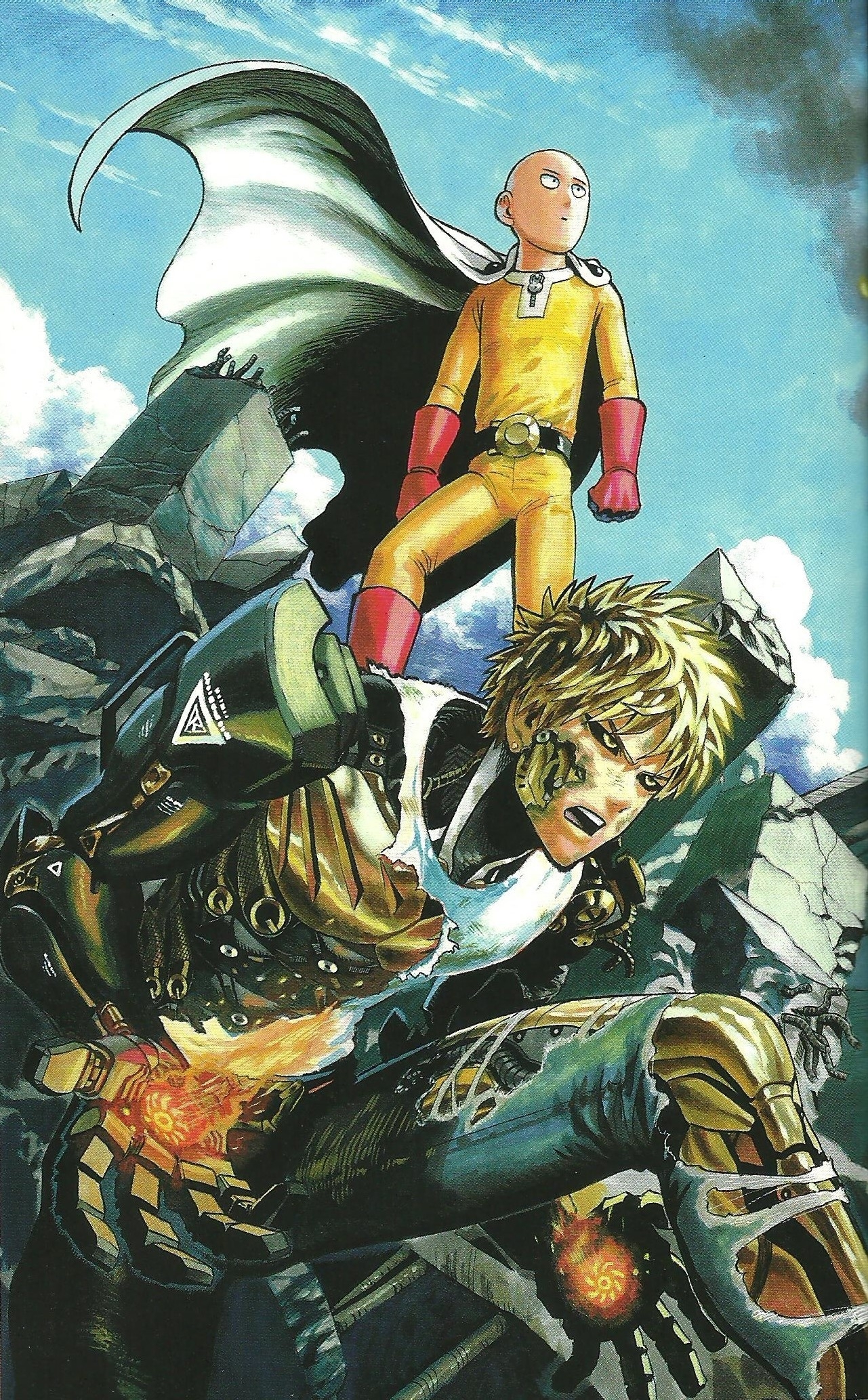 1290x2070 Genos, #manga, #Saitama, #One Punch Man, Wallpaper, Phone