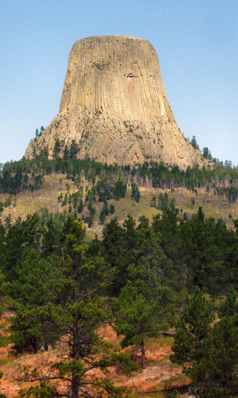 770x1280 Devils Tower Wallpaper, Phone