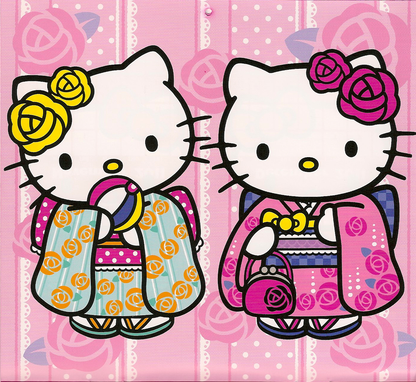 1400x1290 Happy Kitty New Year! January 2012!, Desktop