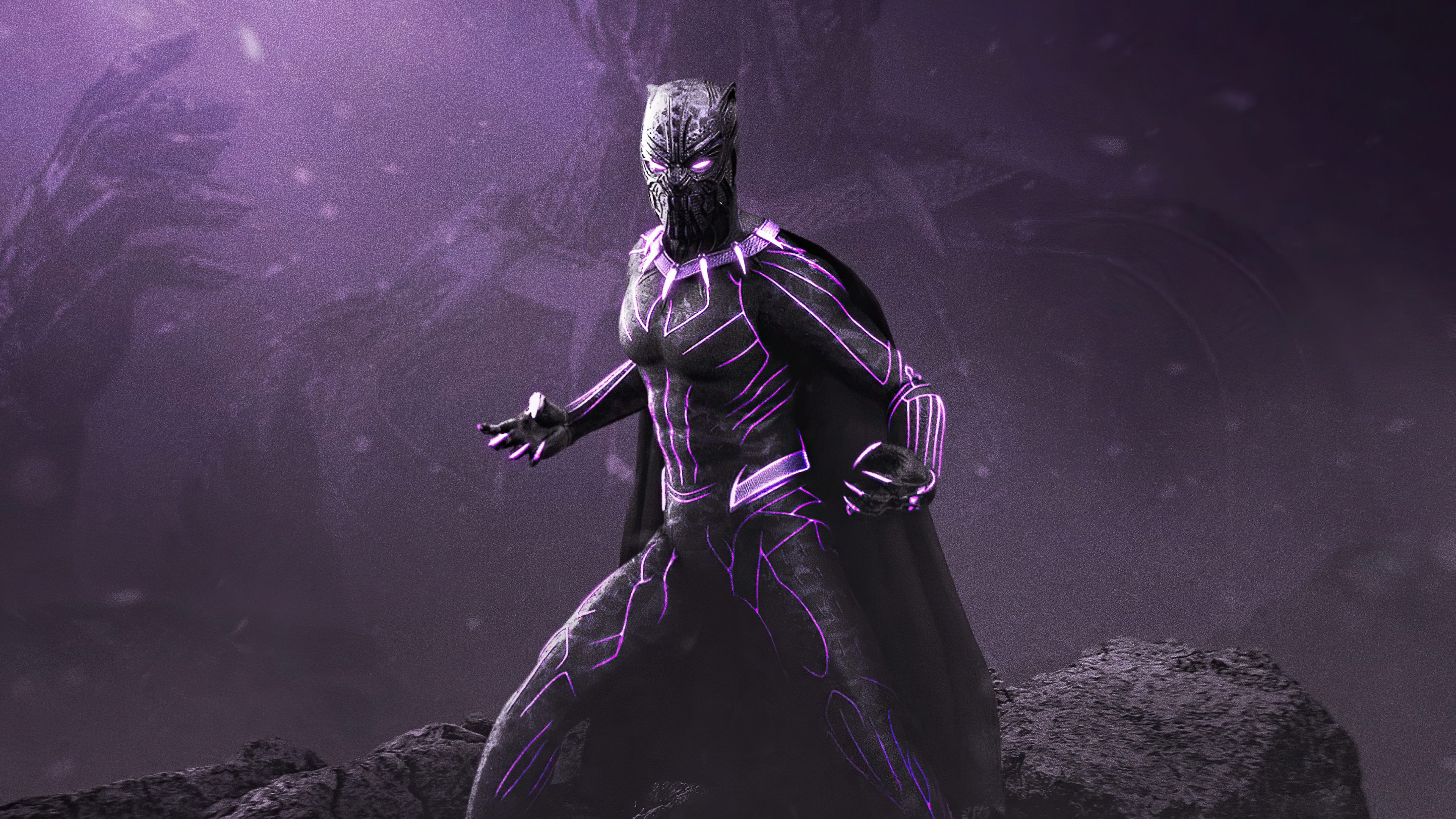 3840x2160 Black Panther Wakanda Forever 2021, Desktop