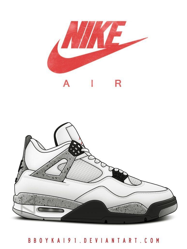 780x1040 Air Jordan 4 OG 'White Cement'. Air jordans, Jordan shoes wallpaper, Sneaker art, Phone