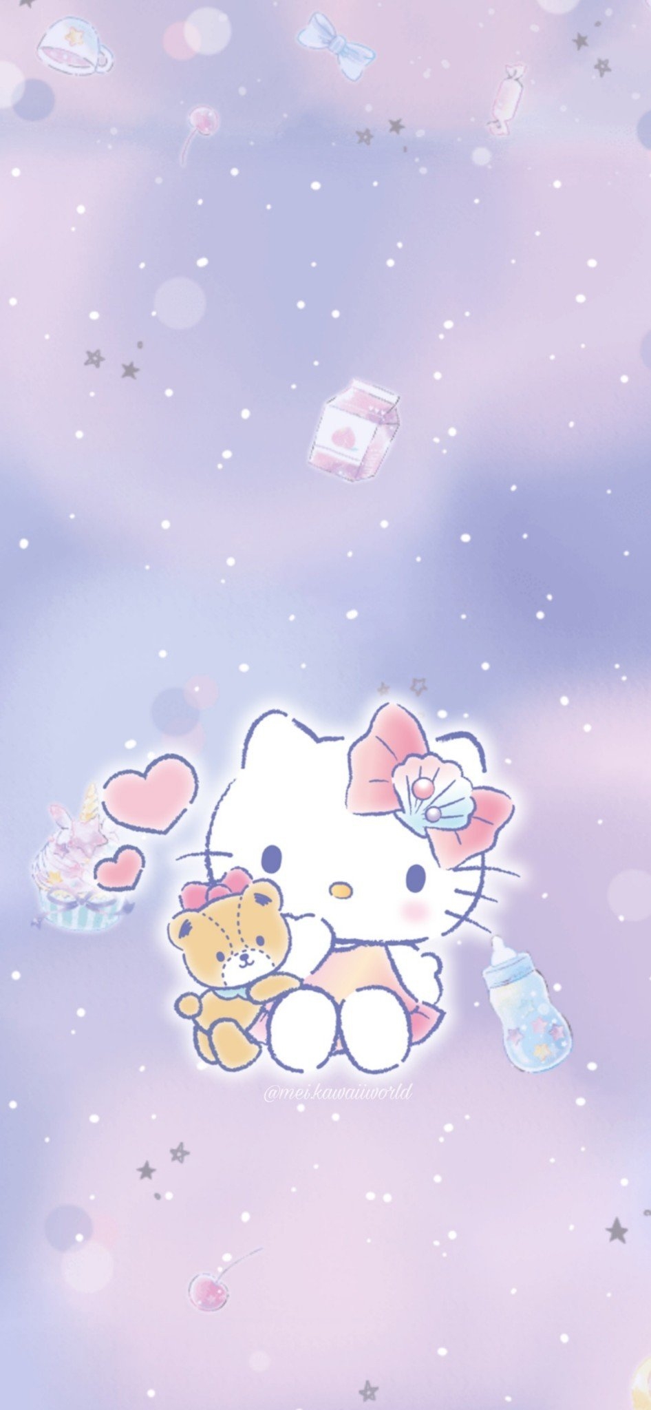 950x2050 Kawaii wallpaper page, Phone