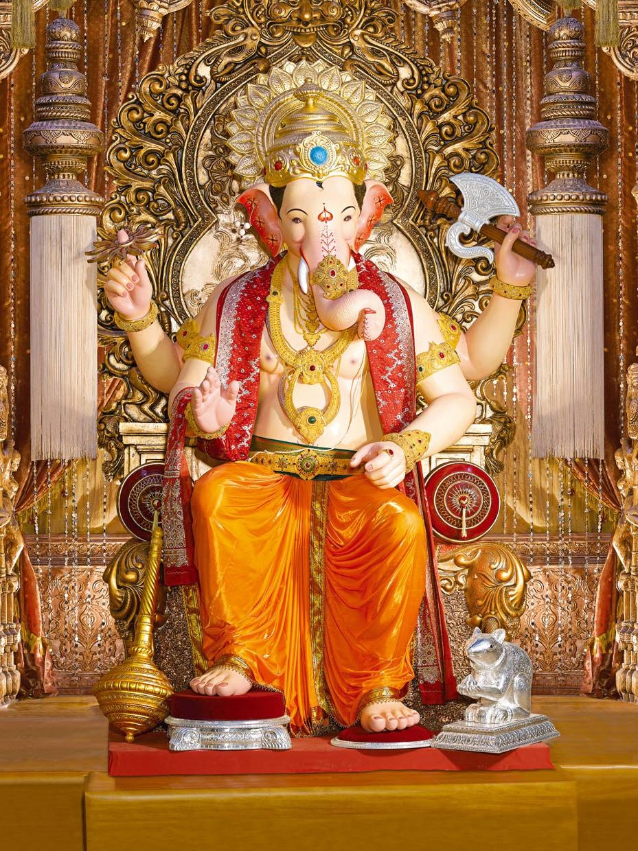 930x1240 Lalbaugcha Raja wallpaper, Phone