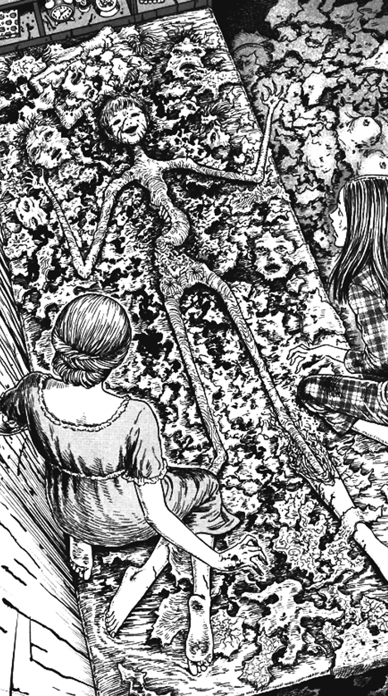 800x1420 Junji Ito Wallpaper, Phone