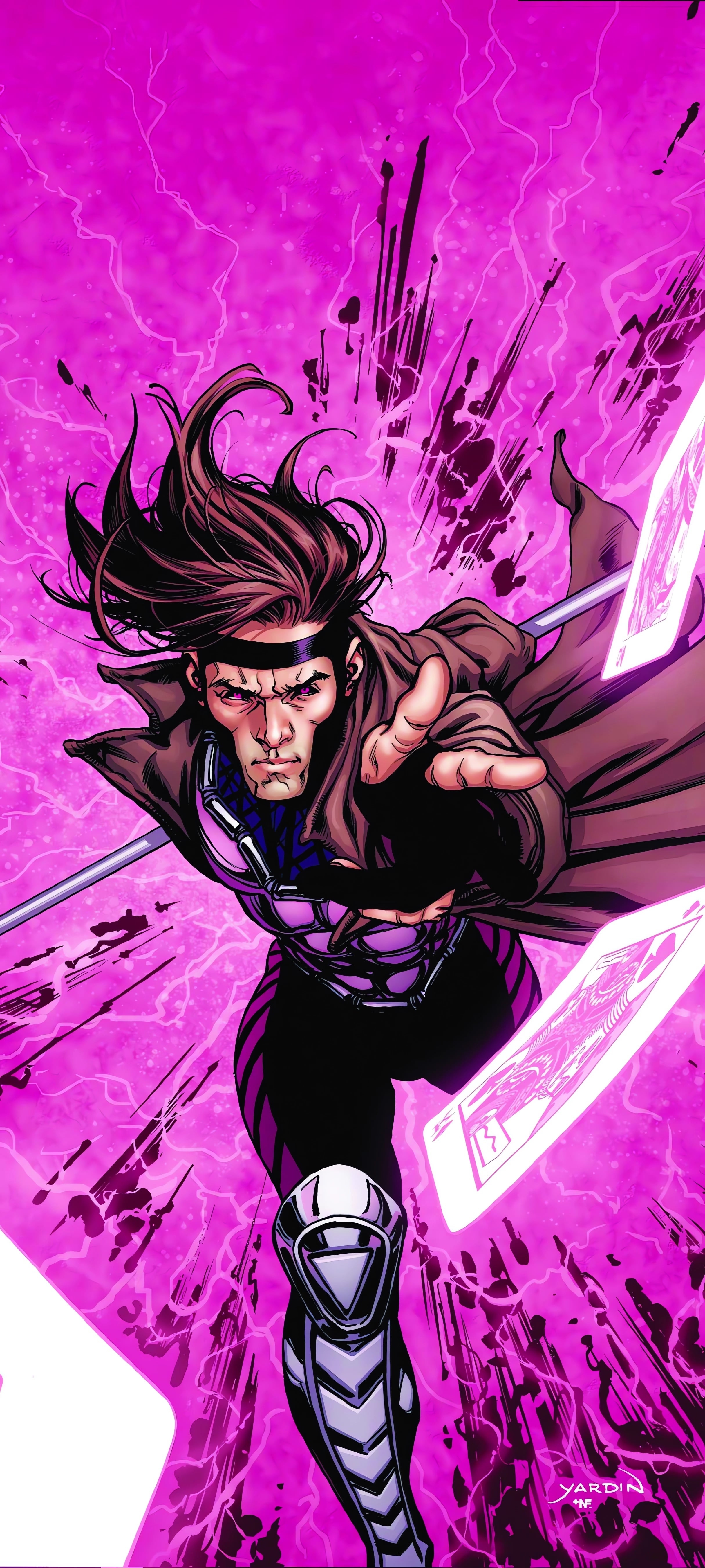 2430x5400 X Men, Gambit Wallpaper [], R, Phone