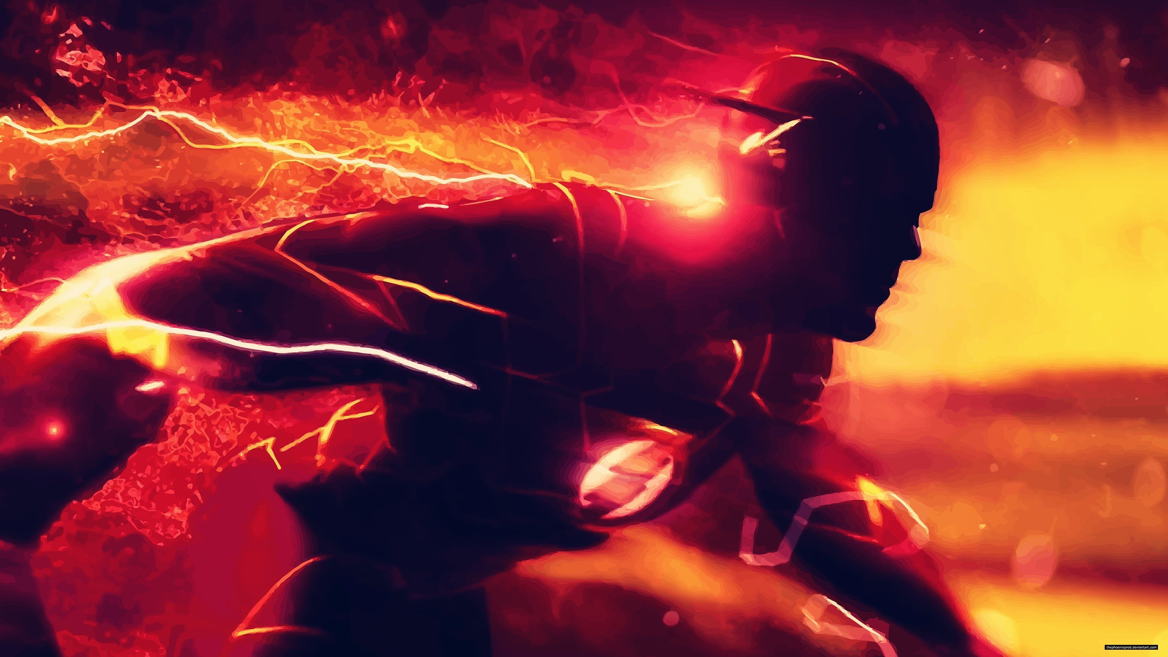 3840x2160 The Flash K #Superheroes DC Comics K #wallpaper #hdwallpaper, Desktop