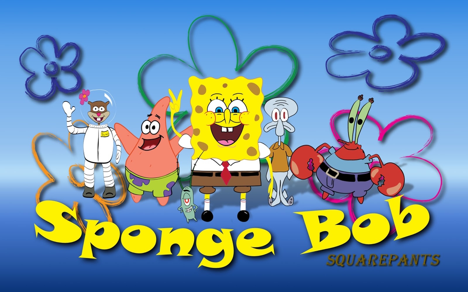 1600x1000 SpongeBob SquarePants Wallpaper HD, Desktop