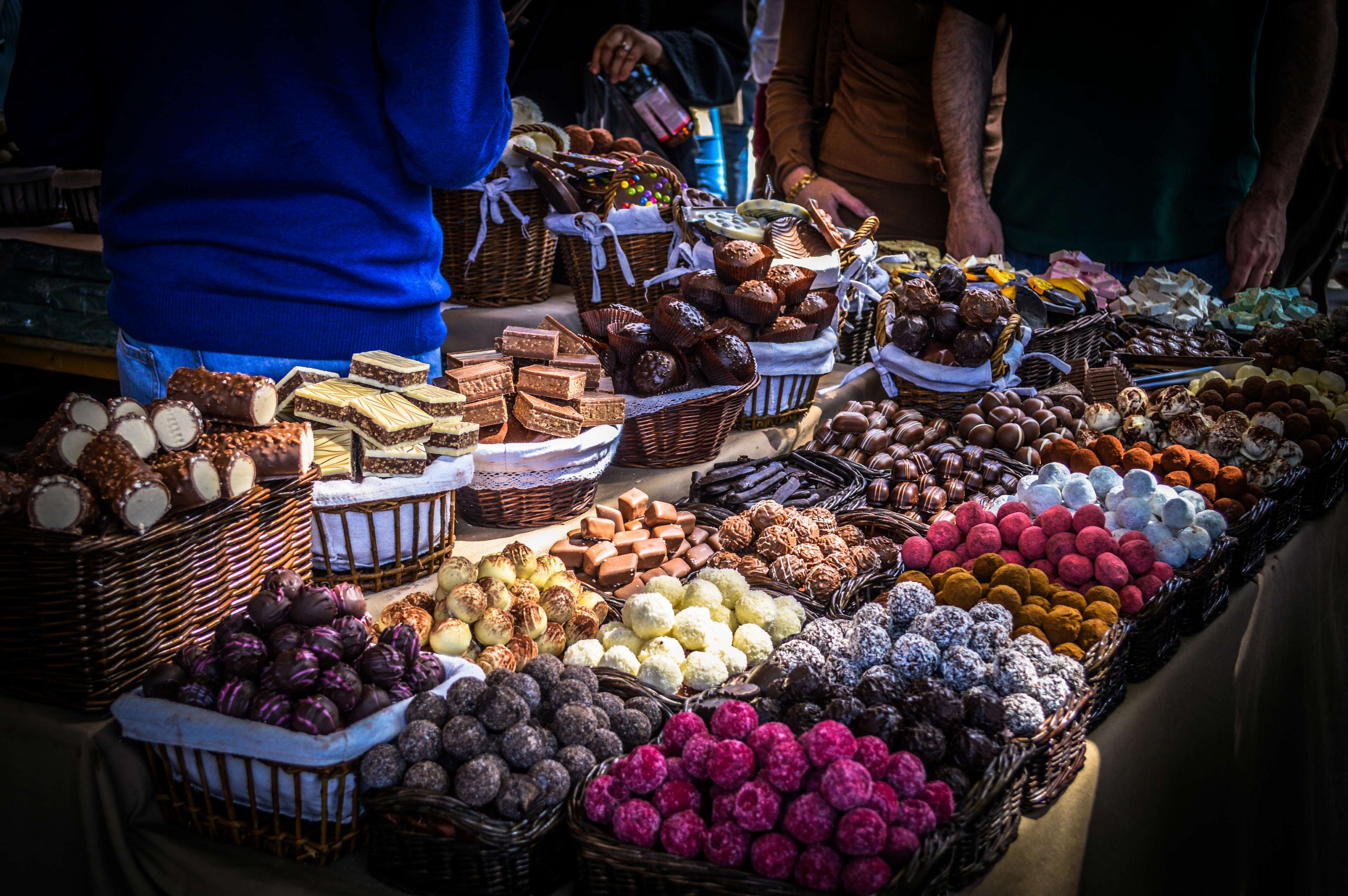 3840x2560 candy, chocolates, food festival, food market, london, southbank, Desktop