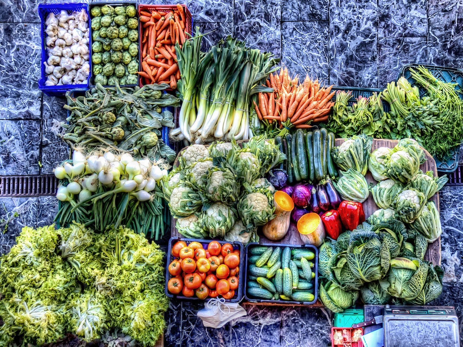 1920x1440 Fresh Food Market HD Wallpaper, Background Image, Desktop