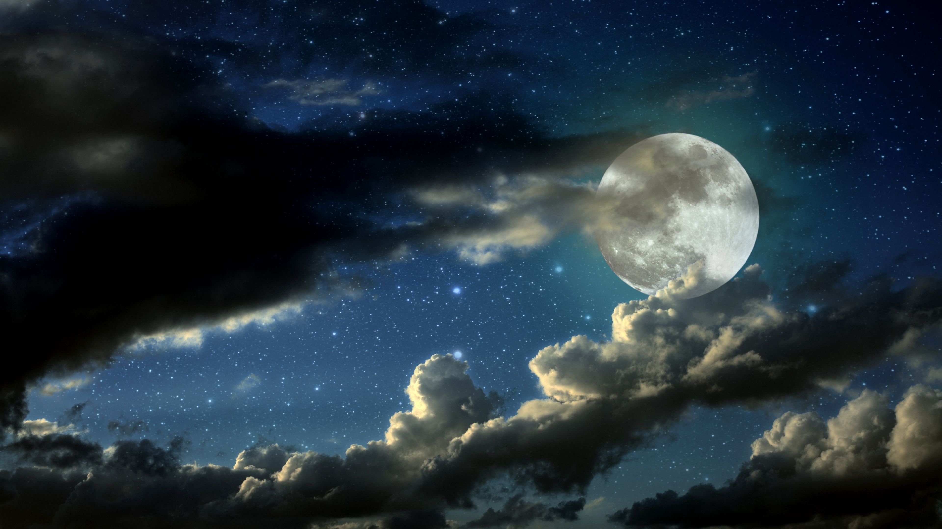 3840x2160 4K Moon Wallpaper Free 4K Moon Background, Desktop