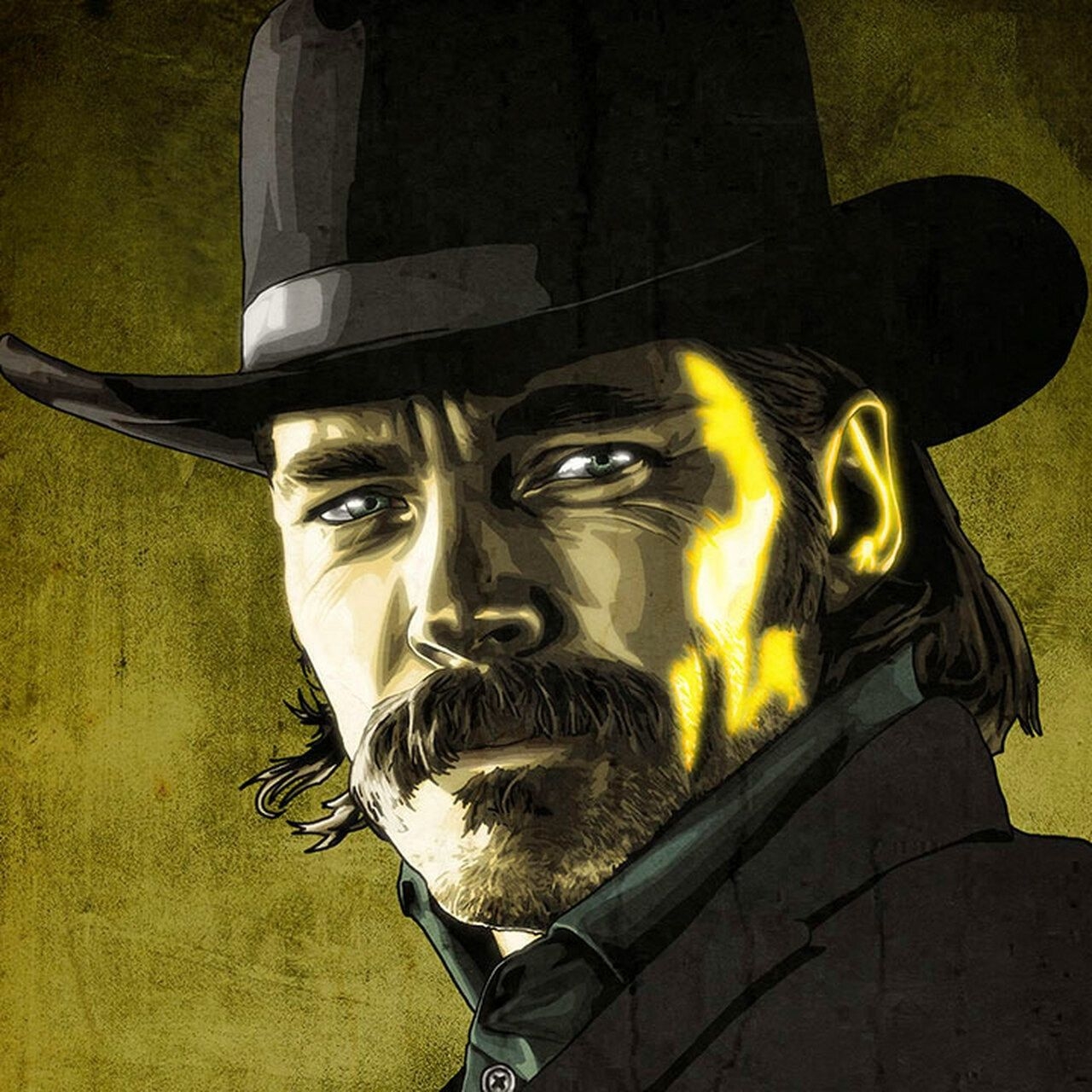 1280x1280 Wynonna Earp -Doc Holliday. Odyssey Art. Art of Brian C. Roll, Phone