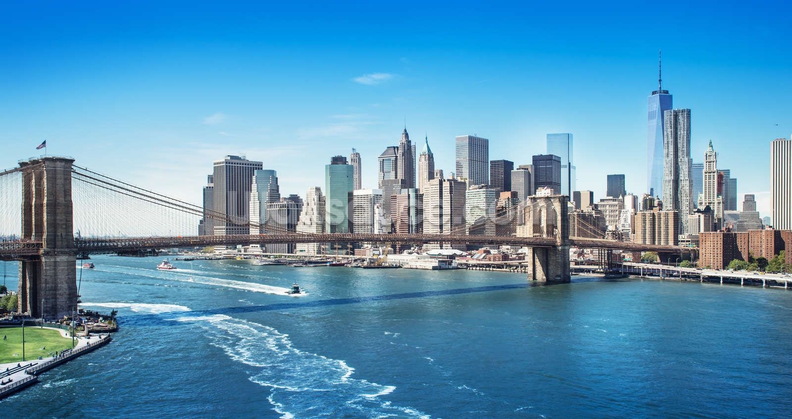 1600x850 New York Skyline Wallpaper Free New York Skyline Background, Desktop