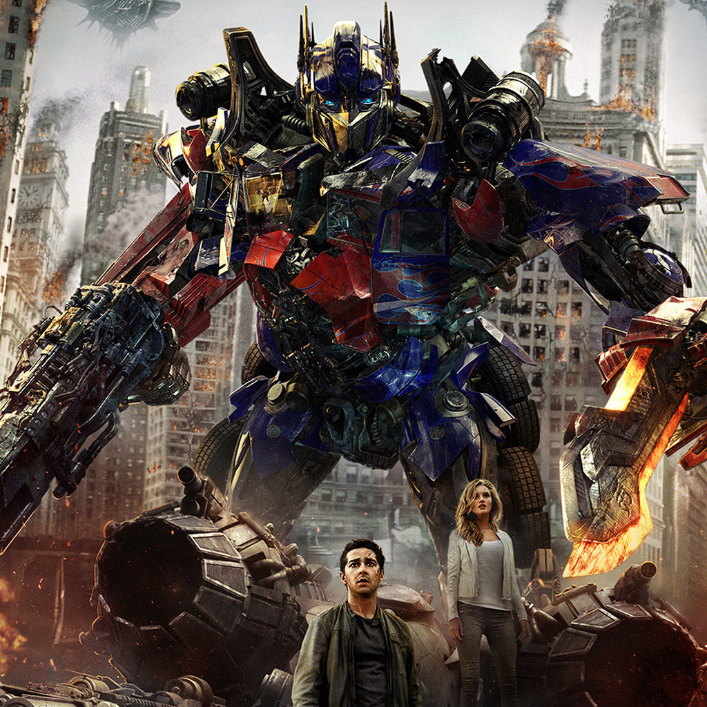 1030x1030 Transformers 3 Dark of the Moon Wallpaper for iPad and iPad2 (1024 x 1024 pixels), Phone