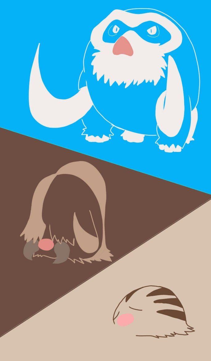 690x1170 Mamoswine evolution line design, Phone