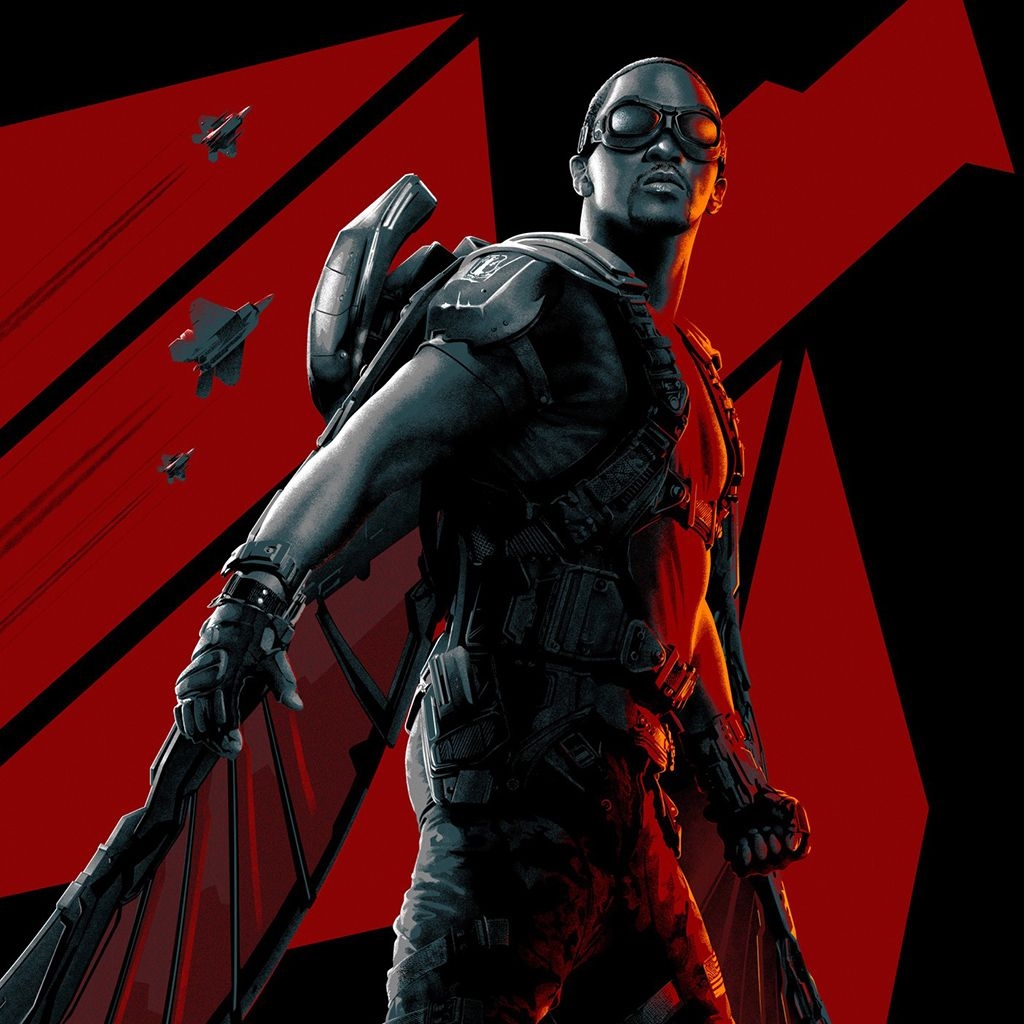 1030x1030 Falcon Winter Soldier HD Wallpaper, Phone