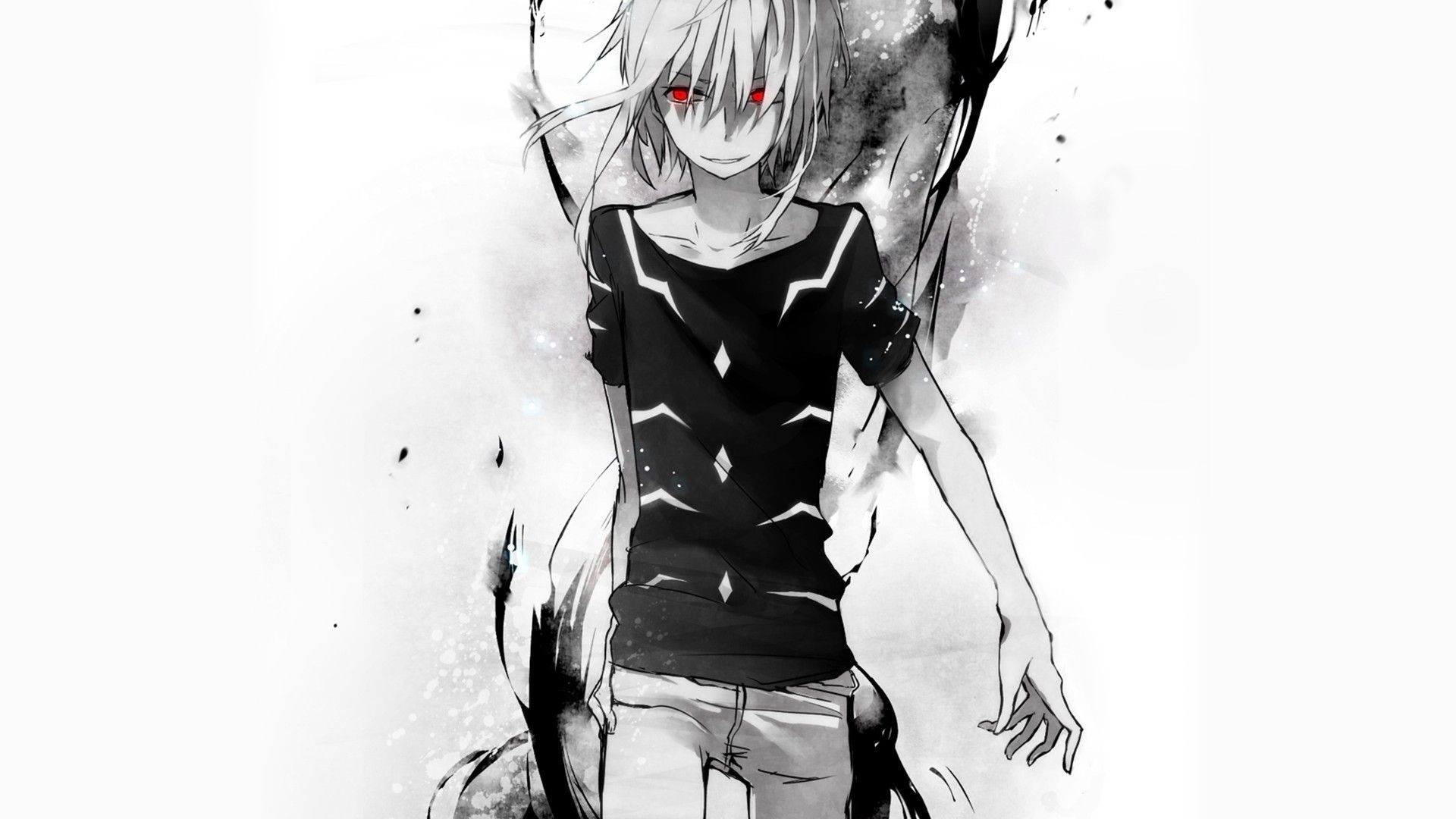1920x1080 White Anime Wallpaper, Desktop